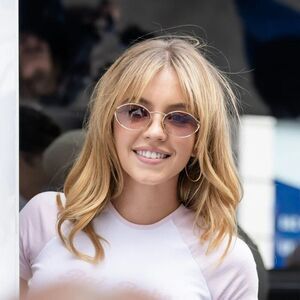 NEW Miu Miu MU52YS ZVN20F Pale Gold Pink Mirror Silver Oval Unisex Sunglasses